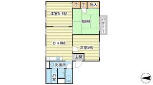 ウィング相生東の物件間取画像